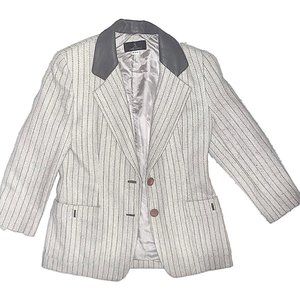 Vintage 90s Y2K Pinstripe Blazer